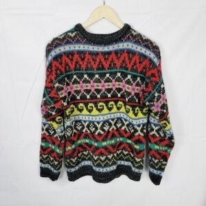 Vintage Medium Back to Back knit sweater